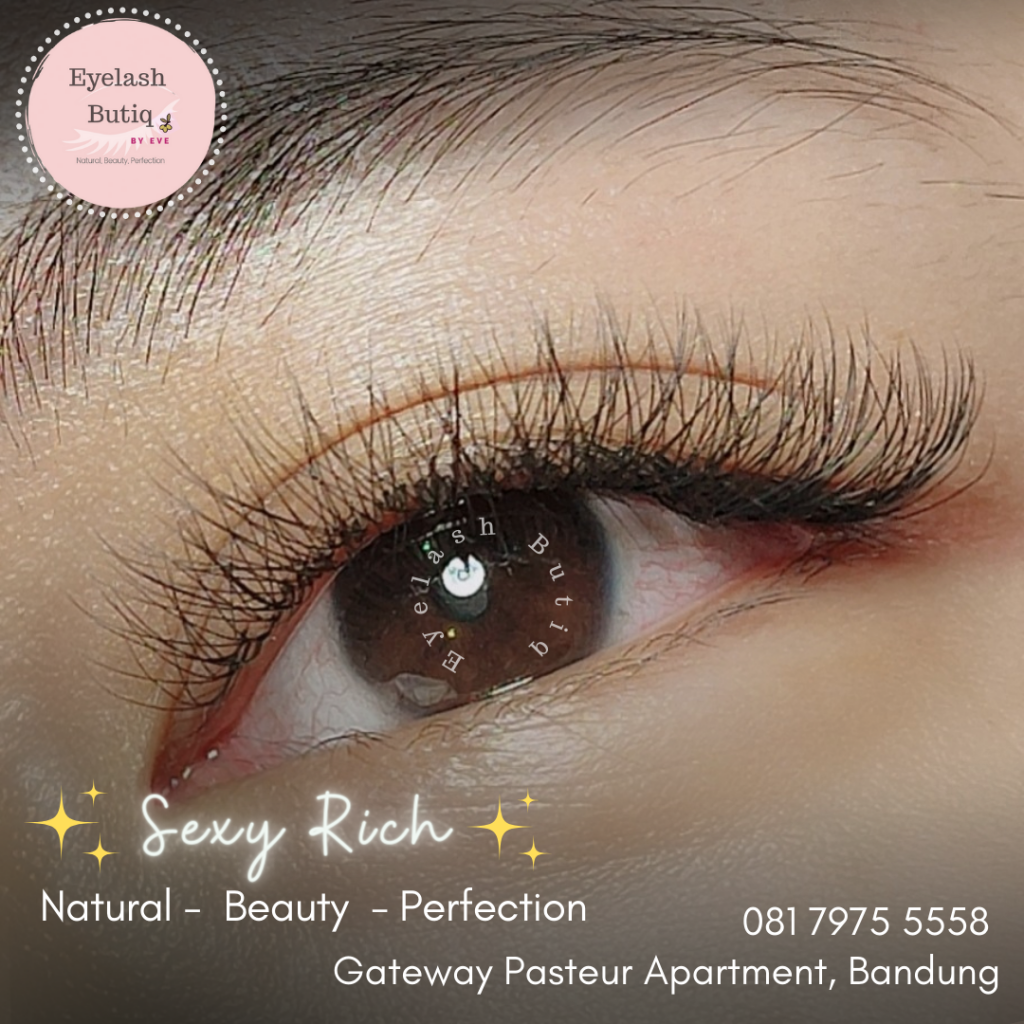 lash extension bandung natural style