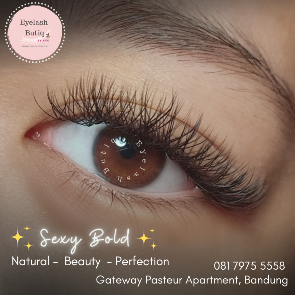 lash extension bandung natural style