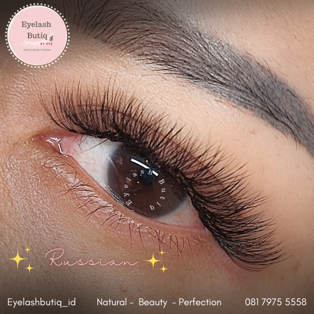 russian volume lash extension bandung