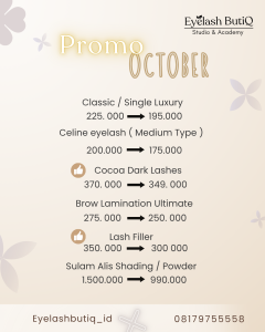 Promo Eyelash Lash Lift Bandung