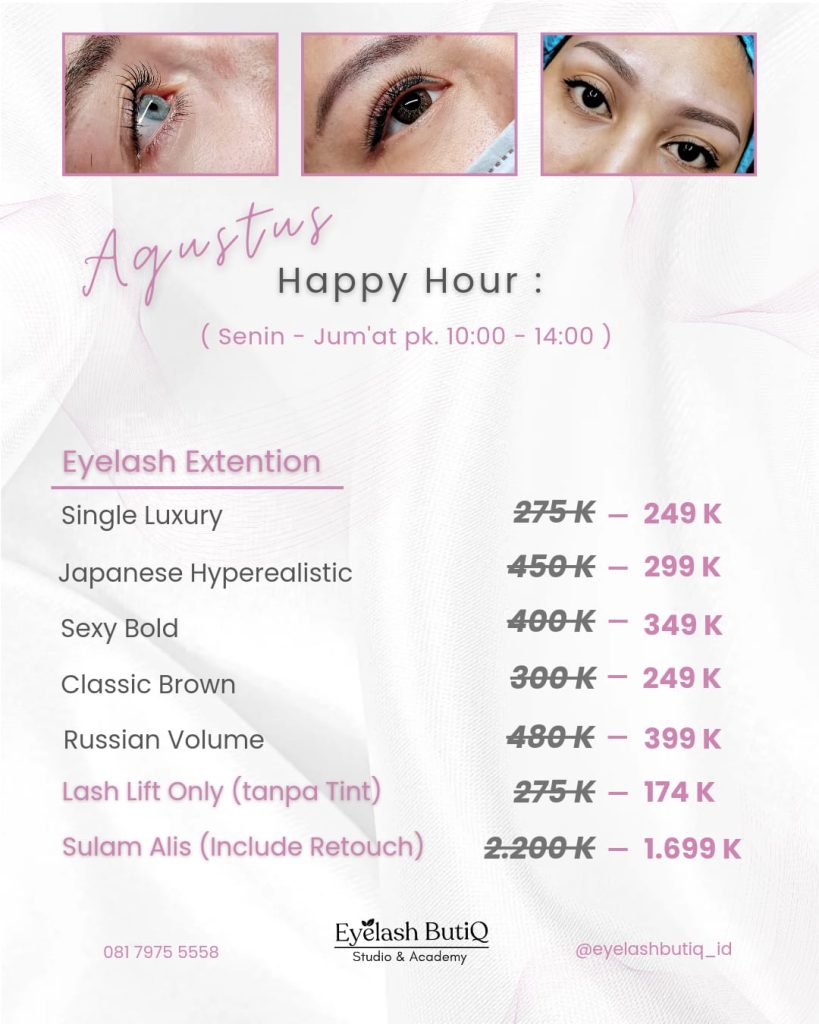 Promo Eyelash Lash Lift Bandung